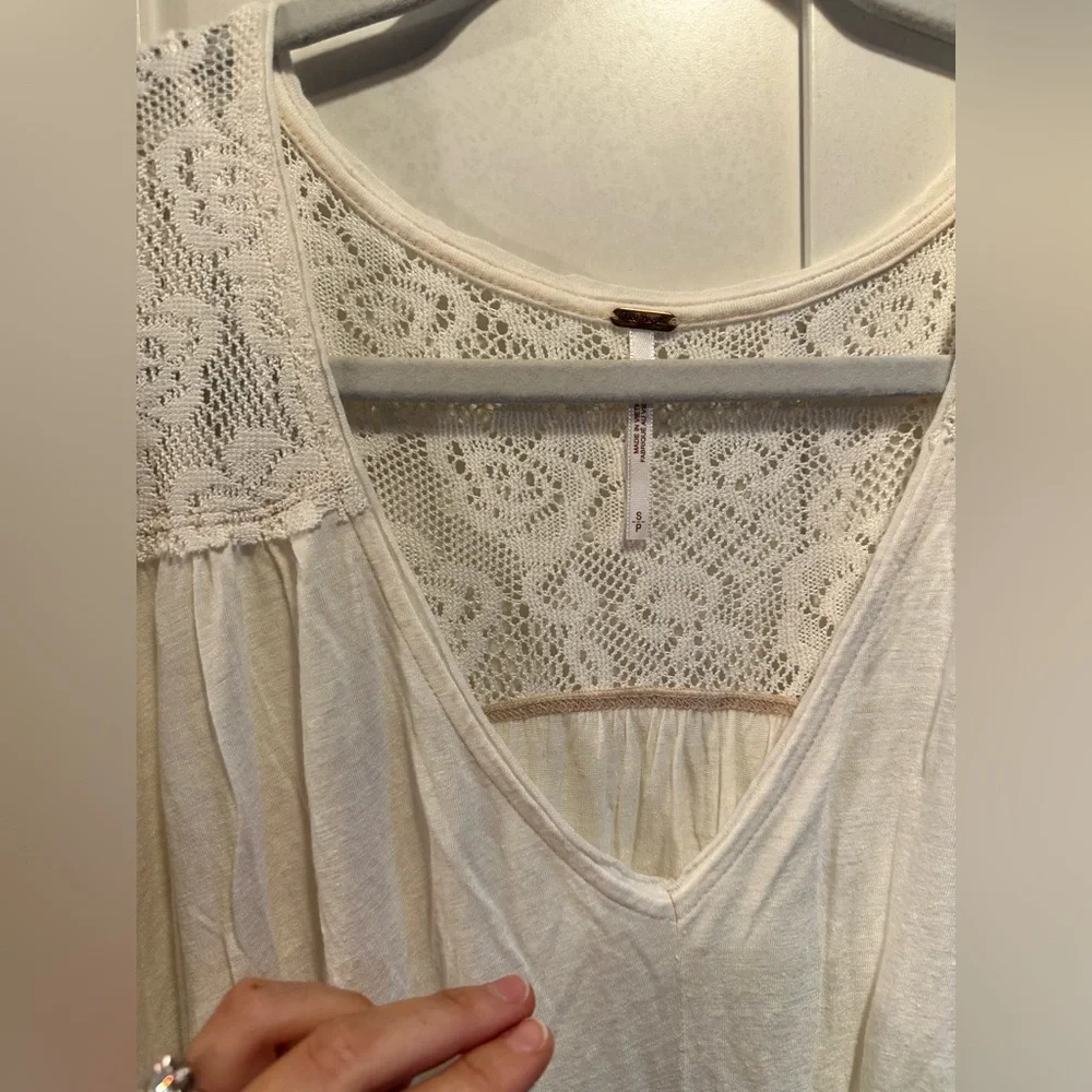 FREE PEOPLE Moonlight Romantic In Ivory